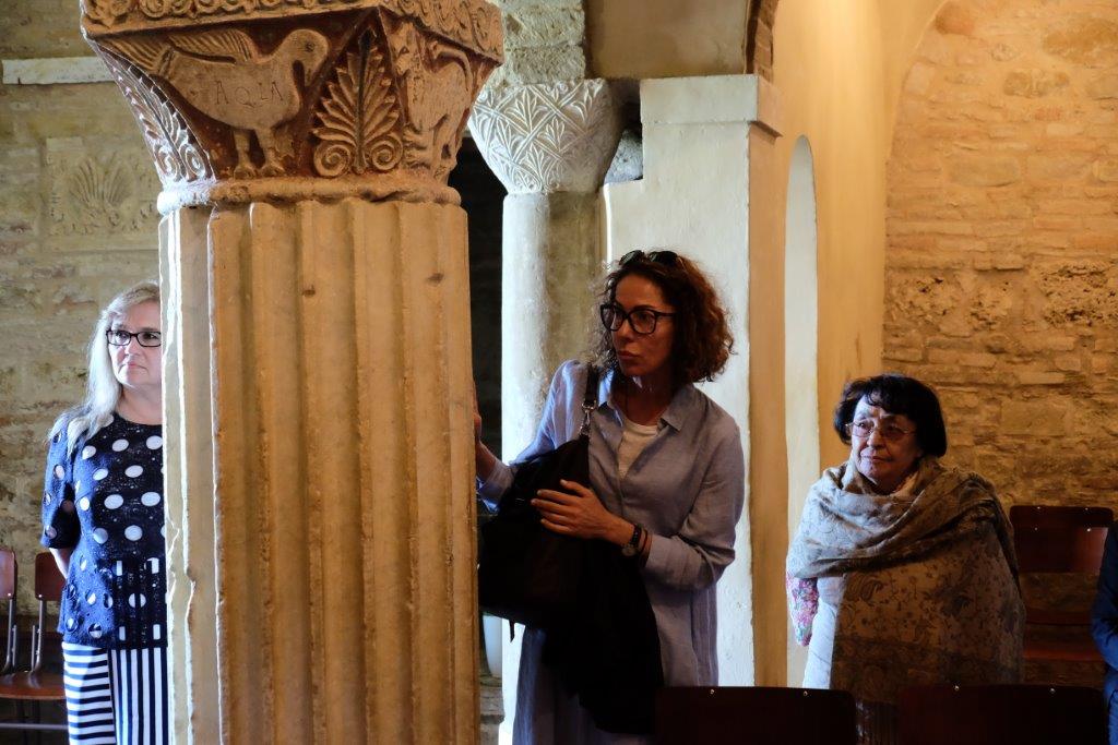 LORETO, POLLENZA, MACERATA – PROSEGUE LA VISITA MARCHIGIANA DEI GIORNALISTI RUSSI DELLA ARS PRESS.