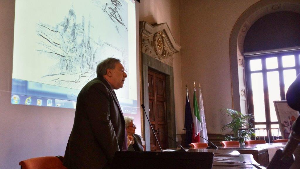 IL CONSOLE EMERITO AL CONVEGNO SUL PAESAGGIO E SULLE TERRE DELLE MARCHE PRESSO L’UNIVERSITA’ POLITECNICA.