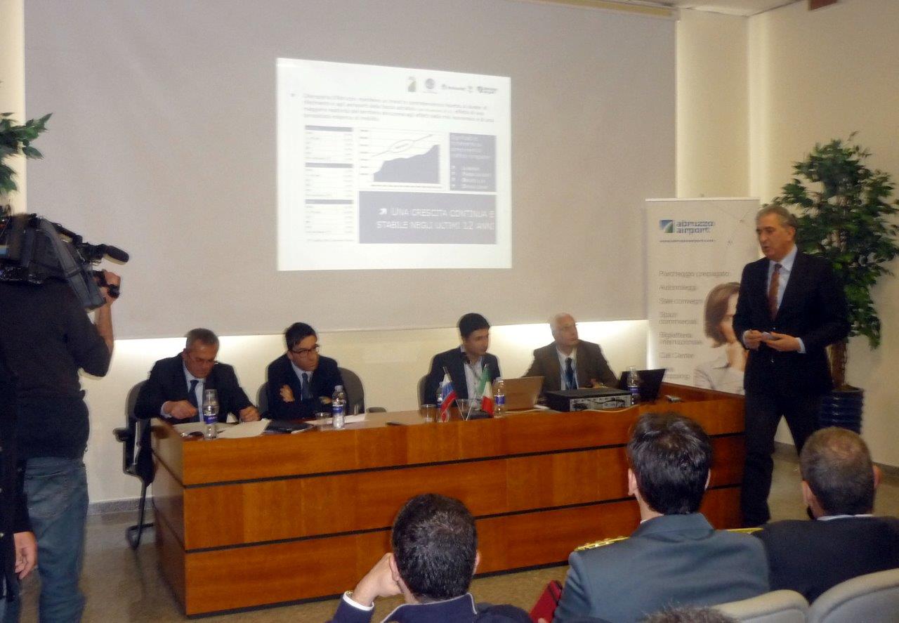 Aeroporto d'Abruzzo, annunciato il nuovo collegamento con Mosca. I voli charter saranno attivi da giugno a settembre 2014