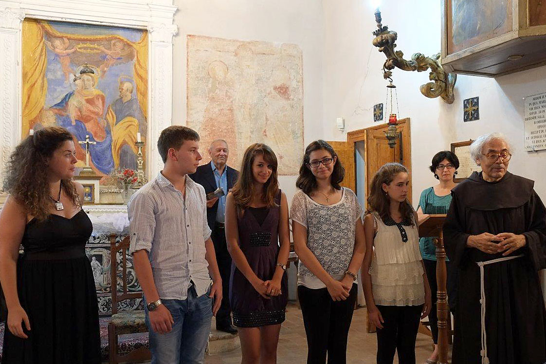 IL CONSOLE DI ANCONA PRESENZIA AL CONCERTO EBRAICO-PALESTINESE DI MONSANO