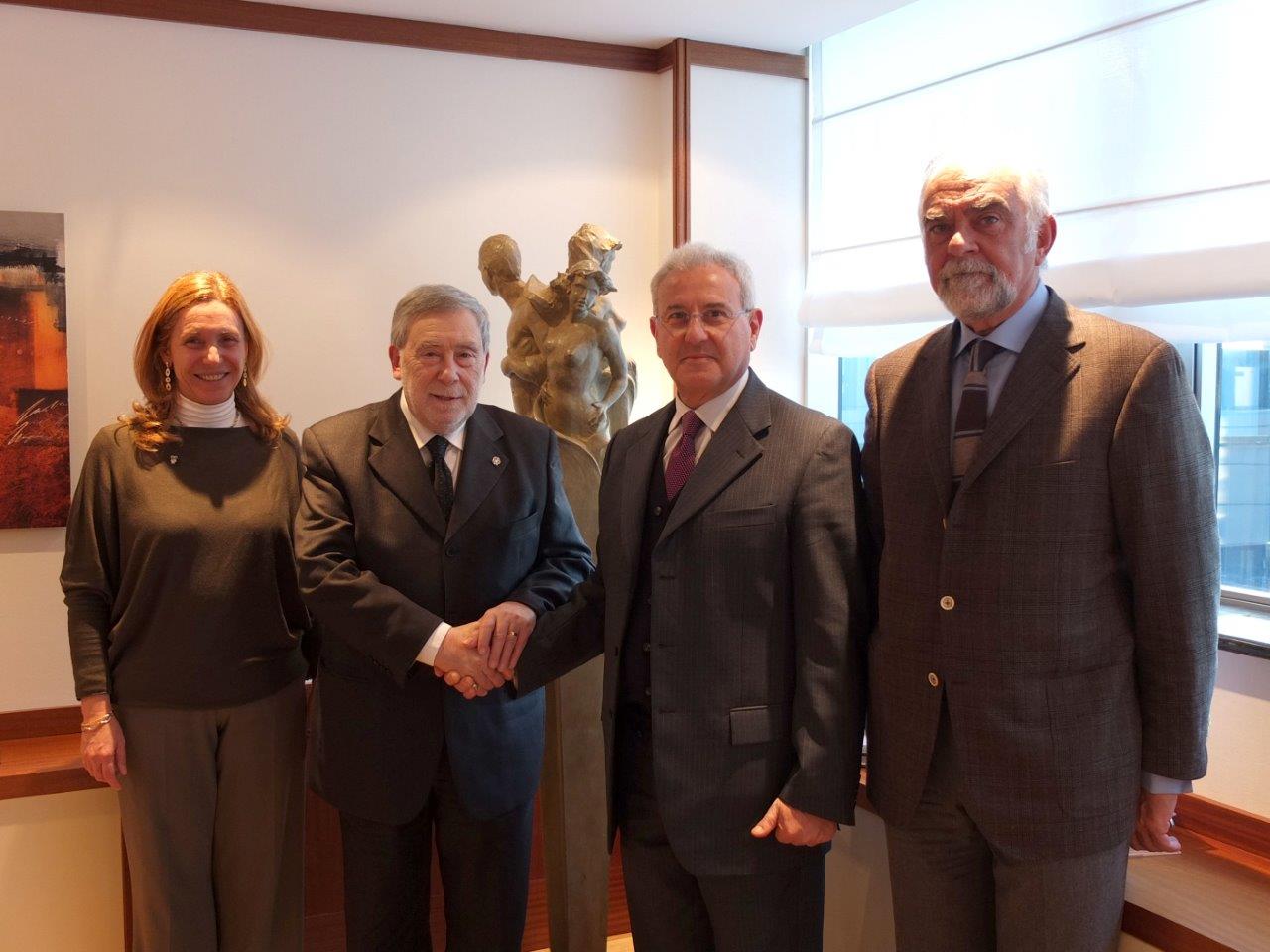 IL CONSOLE ARMANDO GINESI IN VISITA A STRUTTURE SANITARIE D'ECCELLENZA NEL QUADRO DI UNA COLLABORAZIONE SCIENTIFICA ITALIA-RUSSIA