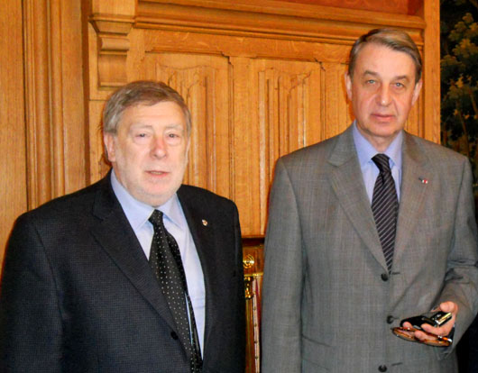 Armando Ginesi a Mosca incontra il Ministro della cultura