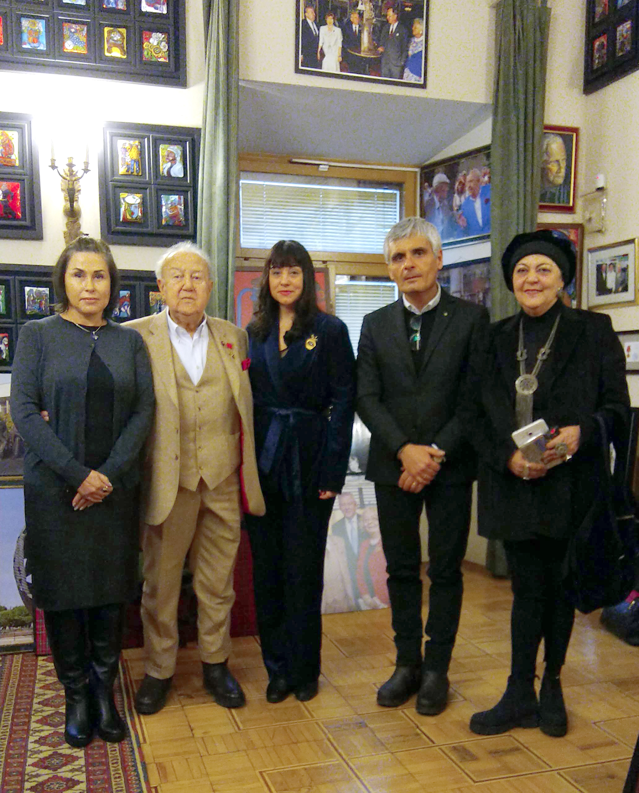 VISITA AL MAESTRO TSURAB TSERETELI