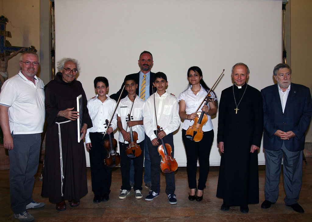 La presenza del Console di Russia al concerto d'organo di Padre Armando Pierucci