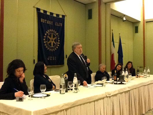 Al Rotary Club di Jesi il Consolato come e perch