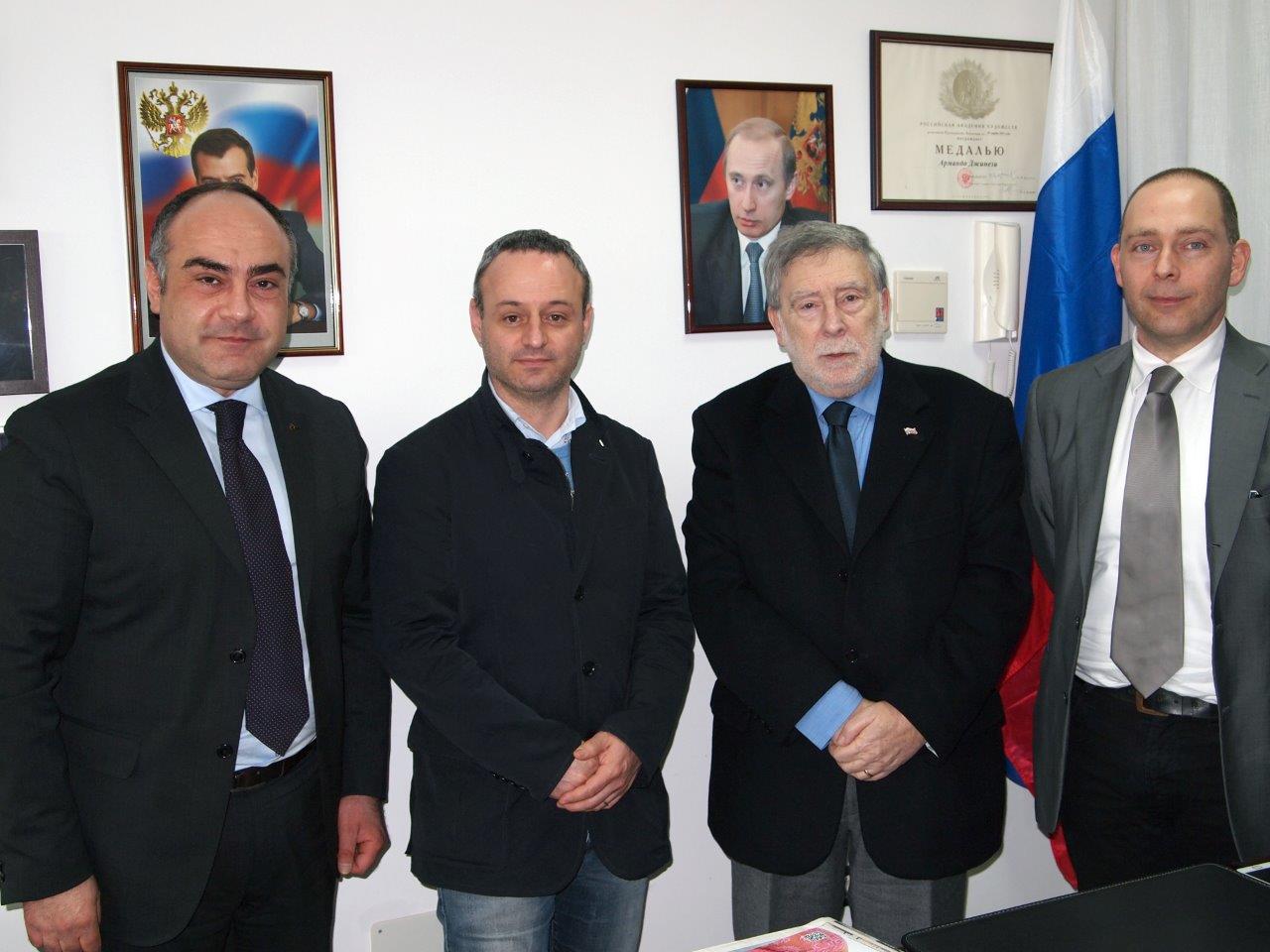 Importante adesione all'Associazione Amici dell'Italia e della Russia del Collegio Costruttori della Provincia di Ancona (ANCE)