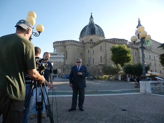 Si parla di Loreto alla televisione Russa