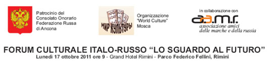 Si profila un grande successo del forum Italo/Russo di lunedì 17 ottobre