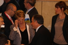 Natela Scenghelia, Presidente della Rappresentanza commerciale Russa in Italia, in visita nelle Marche