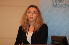 Natela Scenghelia, Presidente della Rappresentanza commerciale Russa in Italia, in visita nelle Marche