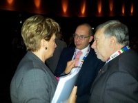 Dr.ssa Natela Scenghelia, Marco Ginesi Presidente AAMR, Console Armando Ginesi - XXI edizione della Task Force Italo-Russa